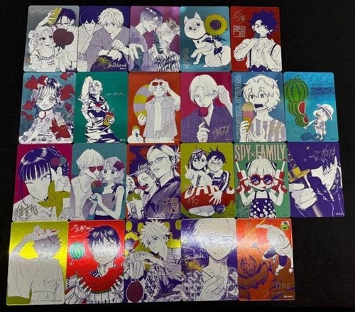Natsucomi Summer Promo Full set (22 promos) (One Piece Watermelon Promo Included )