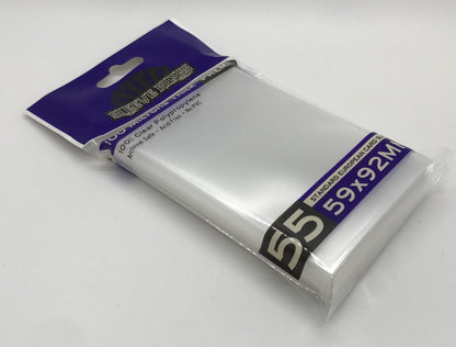 Premium Standard European Card Sleeves (59x92mm) 55 Pack, 100 Micron, SKS-9904