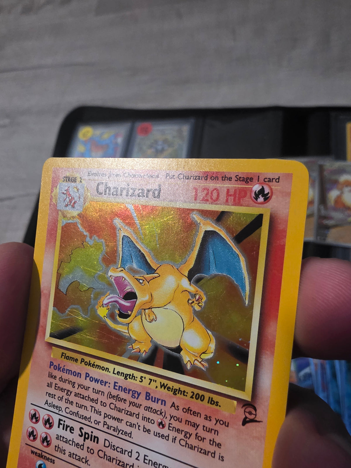 Pokemon Base Set 2 Charizard MP+