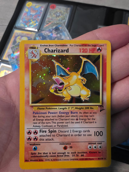 Pokemon Base Set 2 Charizard MP+